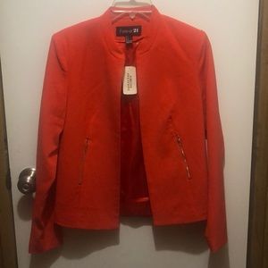 Orange jacket